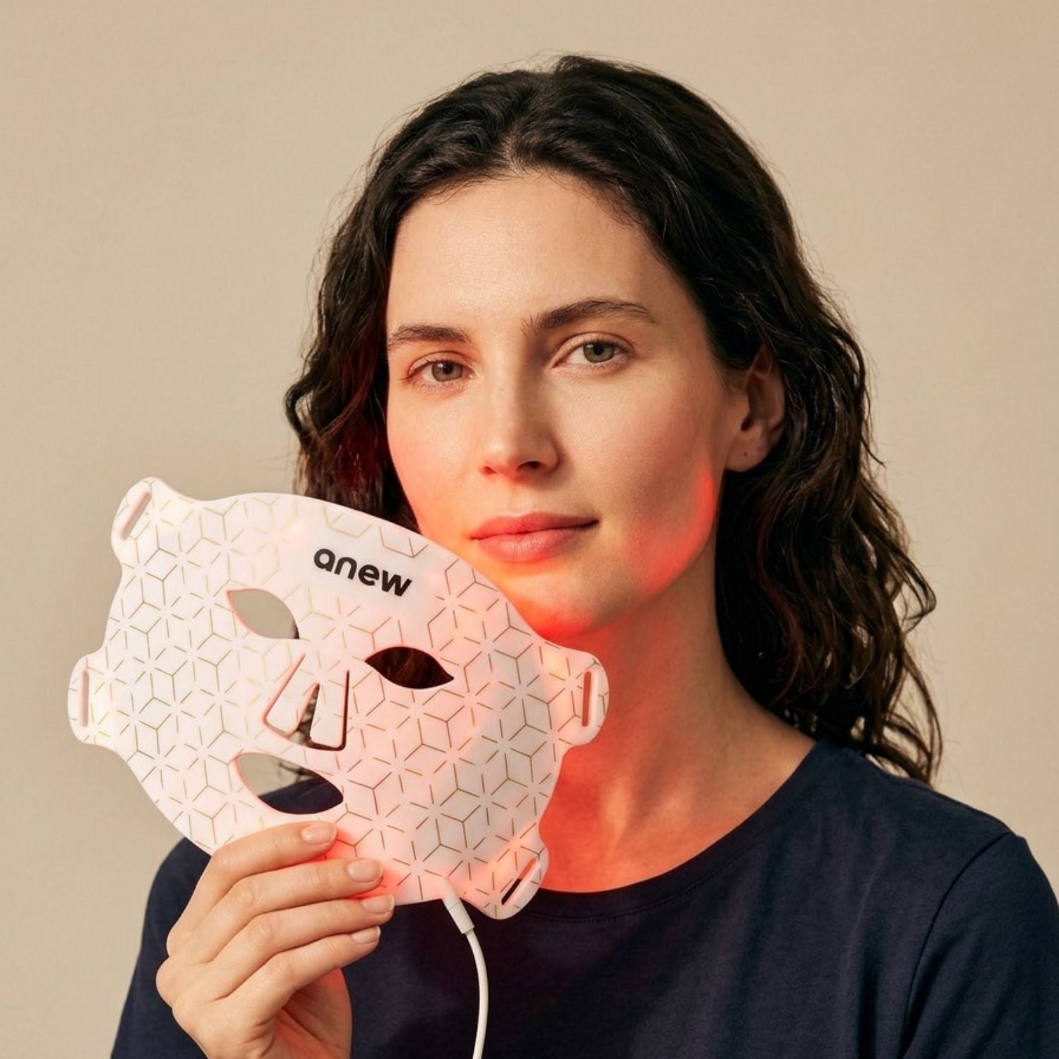 Red light maske