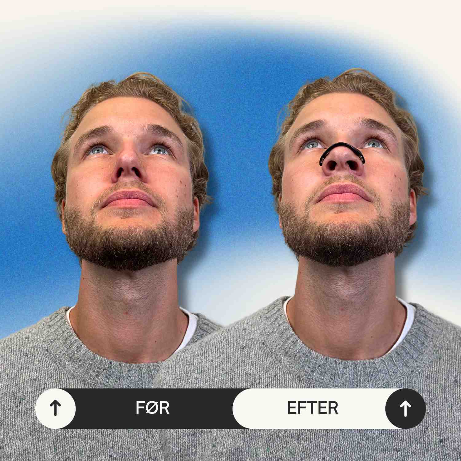 Magnetisk næsestrip