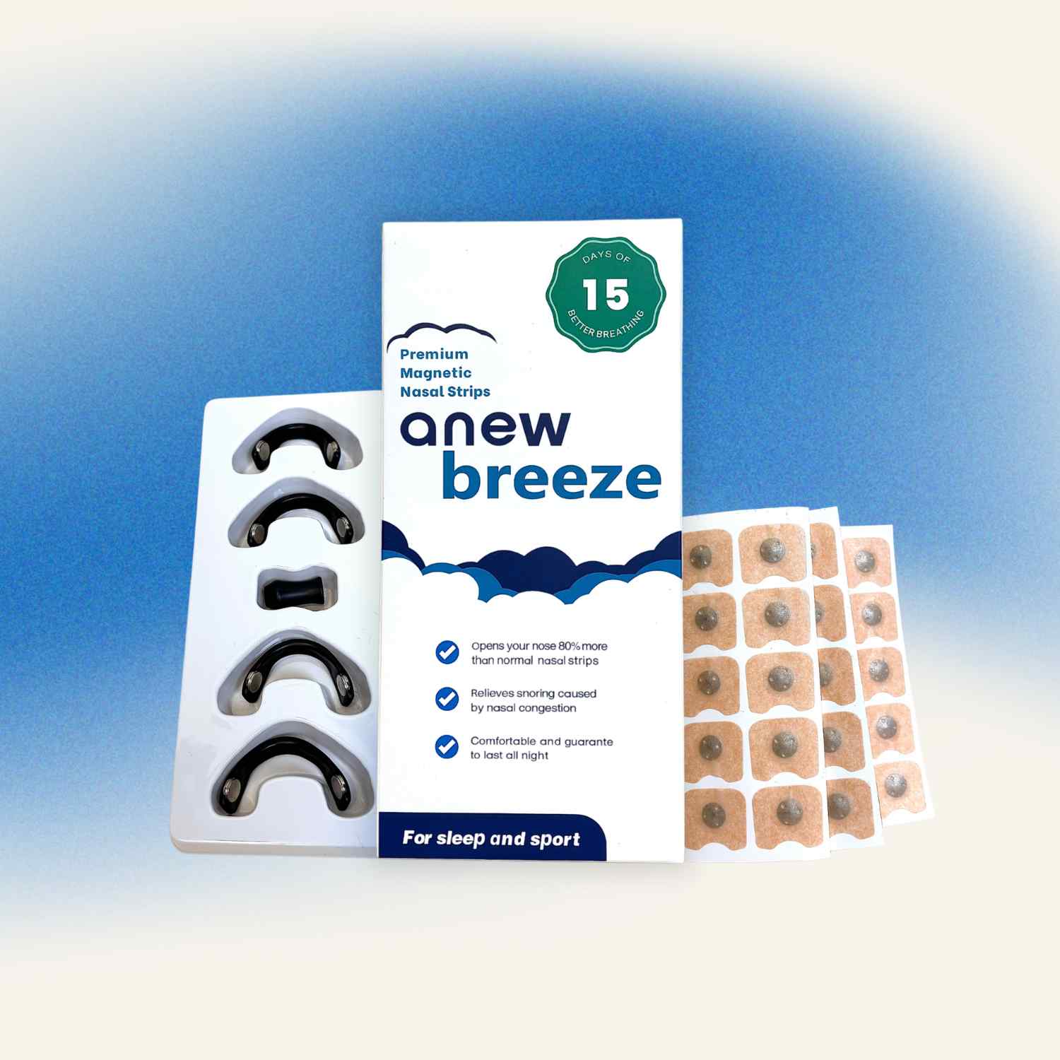 Magnetisk næsestrip