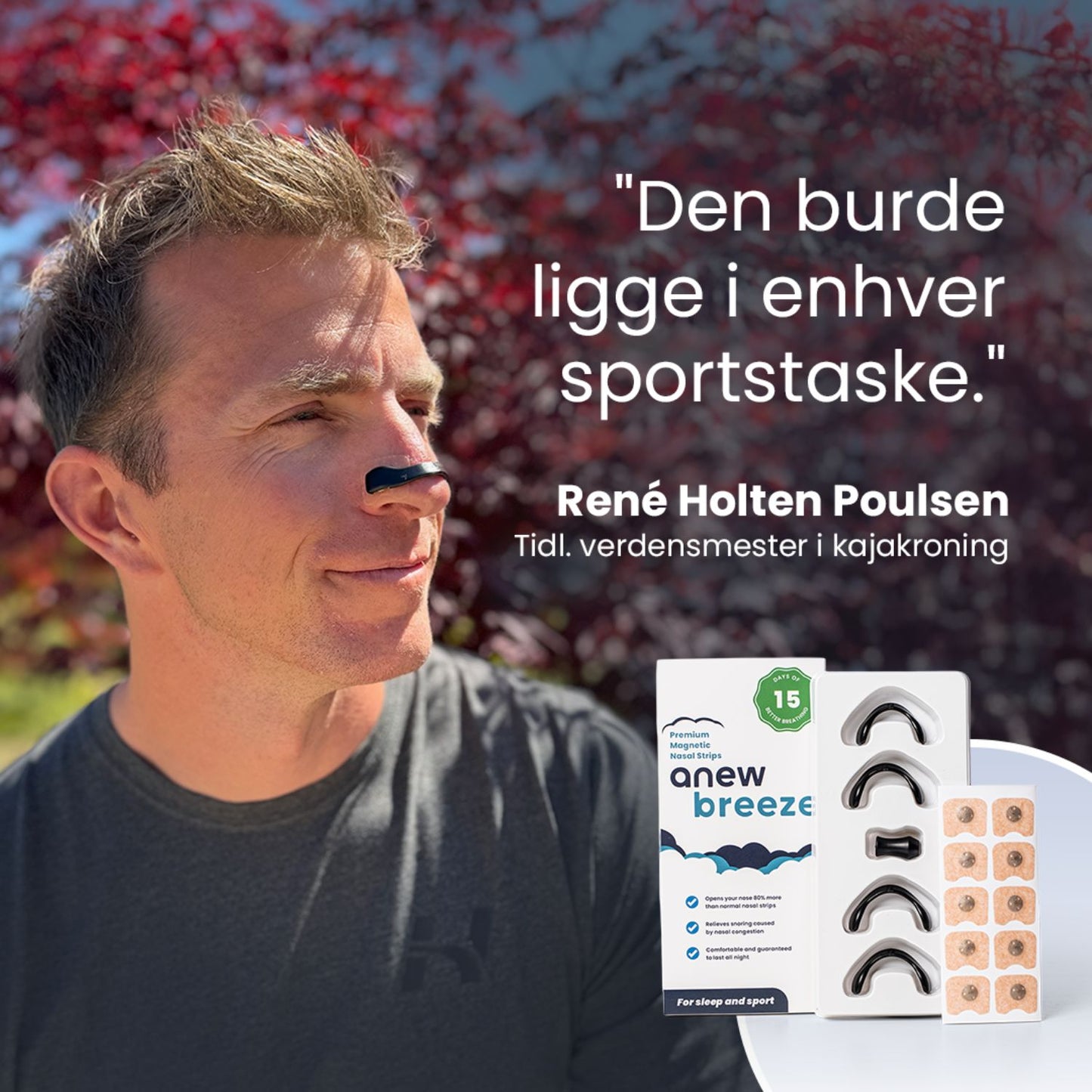 Magnetisk næsestrip
