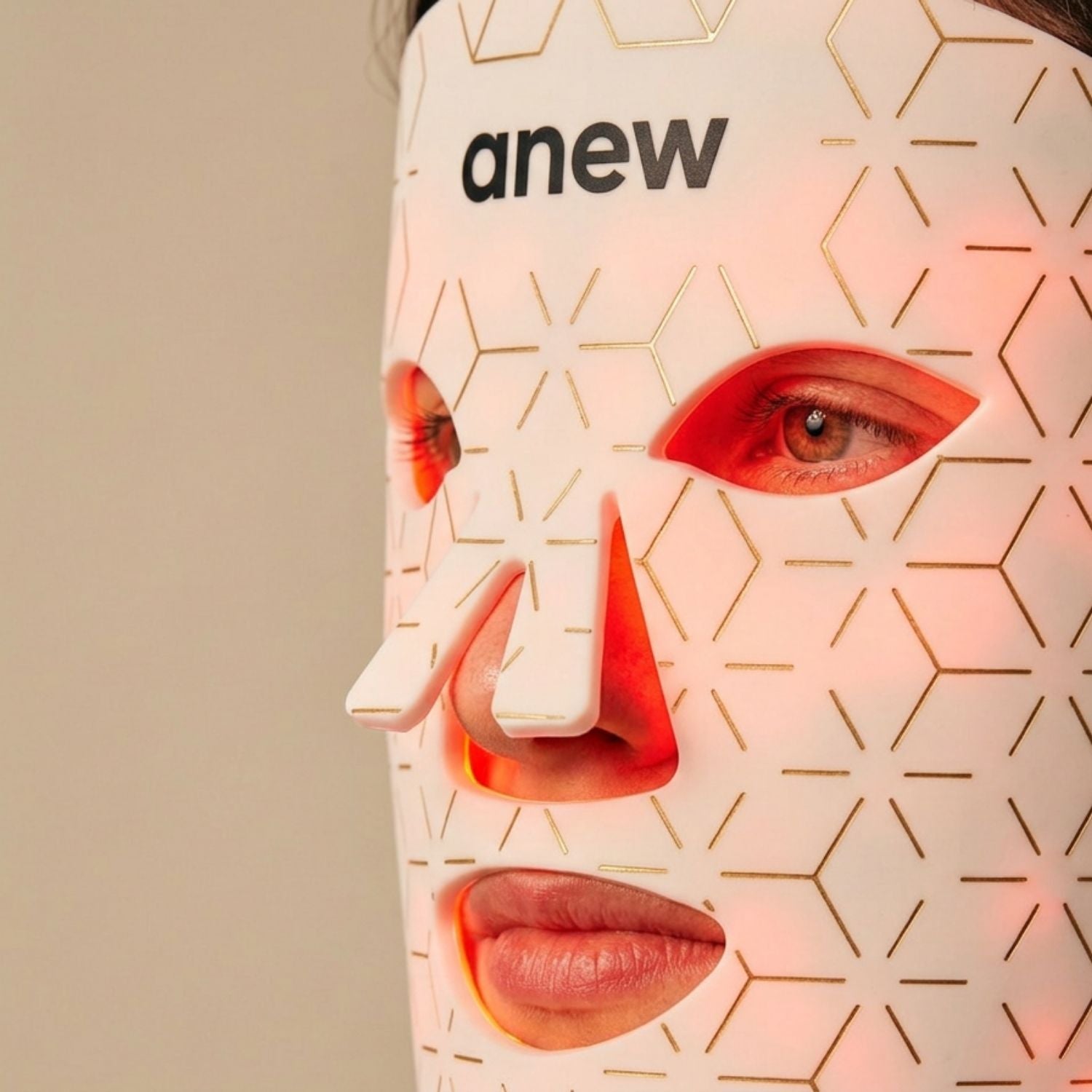 Red light maske