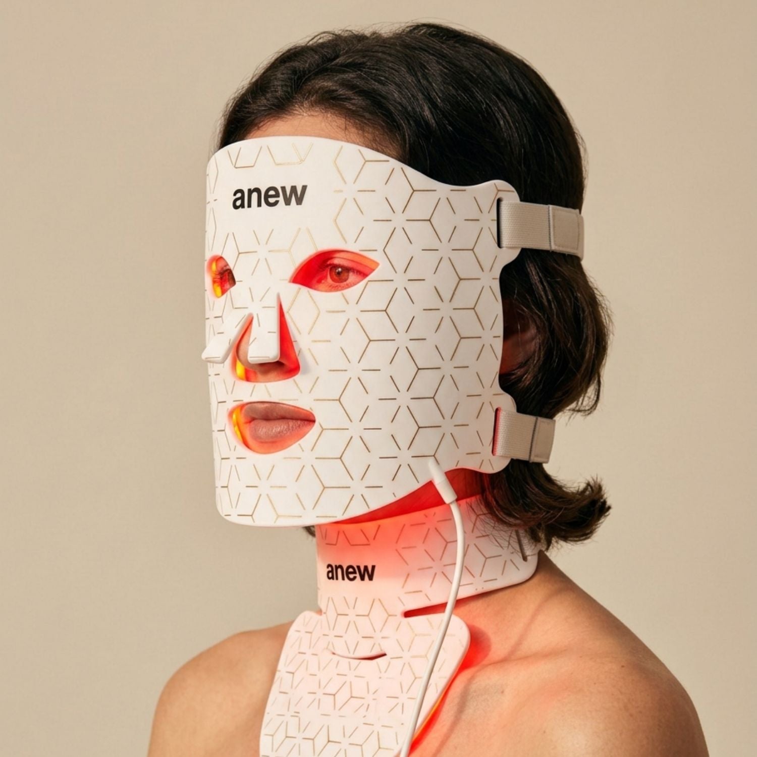 Red light maske